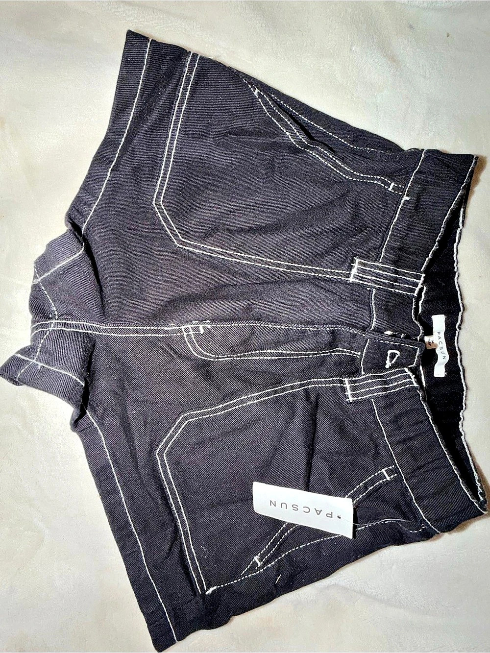 Pacsun Cargo Shorts in Black Size 10 NWT